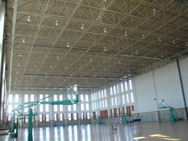 安国篮球馆网架